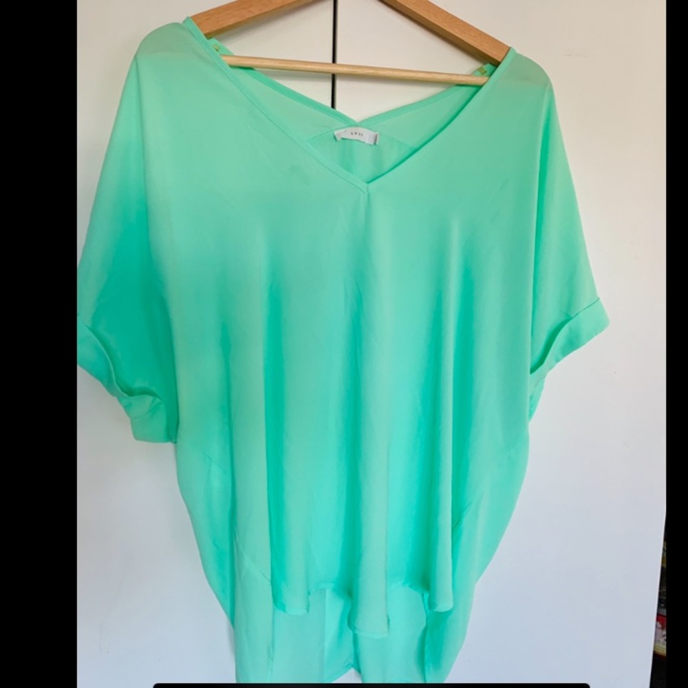 Sheer blouse